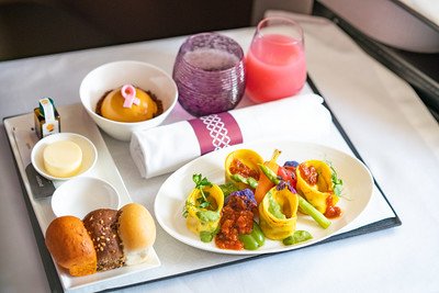 Qatar Airways Vegan Meals - ALO Magazine