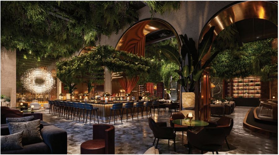 Dream Doha Gaia Restaurant Render