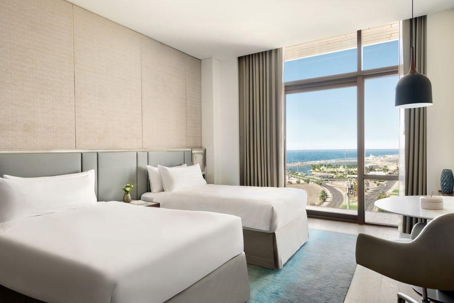 Shangri-La Jeddah Twin Guest Bedroom