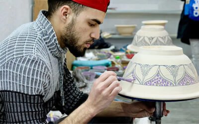 The Vibrant World of Moroccan Pottery