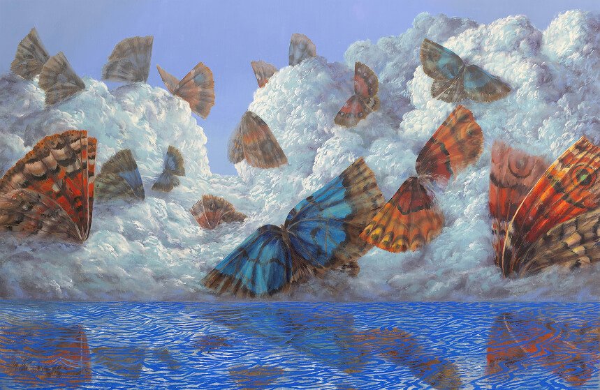 Majd Kurdieh, Soul 2025, Oil on Canvas, 120 x 90 CM (1) The elegant Autumn by Ludovica Mascheroni