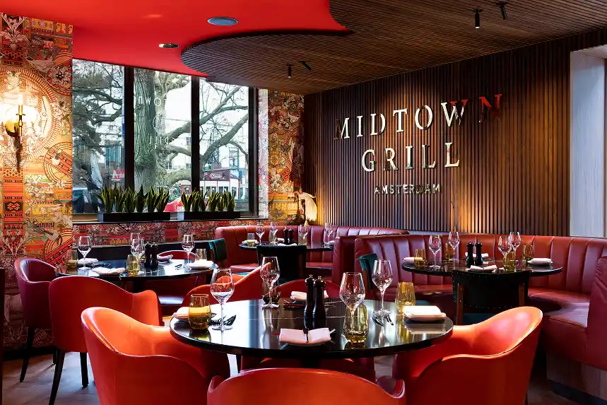 Midtown Grill Amsterdam — interior
