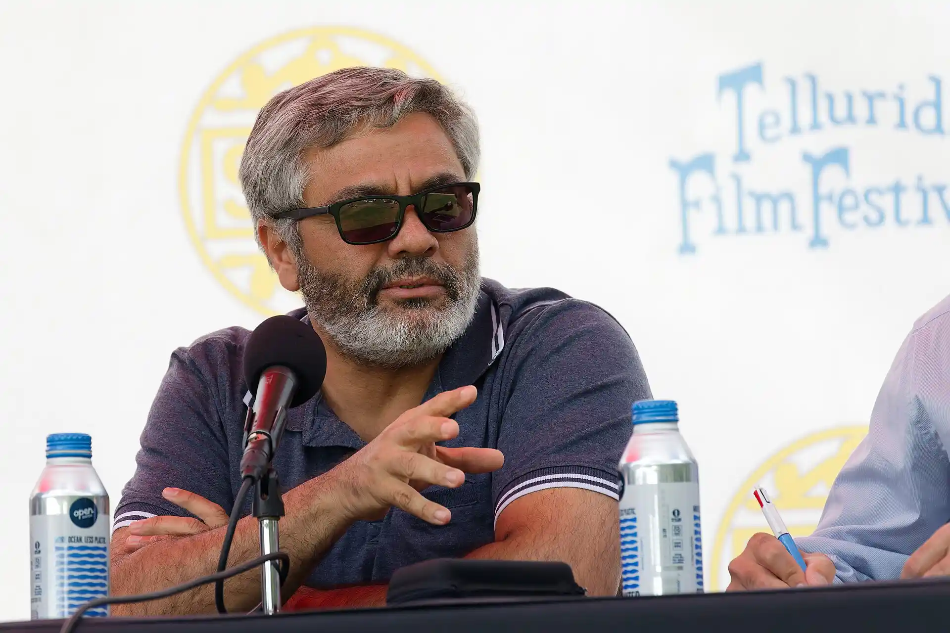 Mohammad Rasoulof at the 2024 Telluride Film Festival