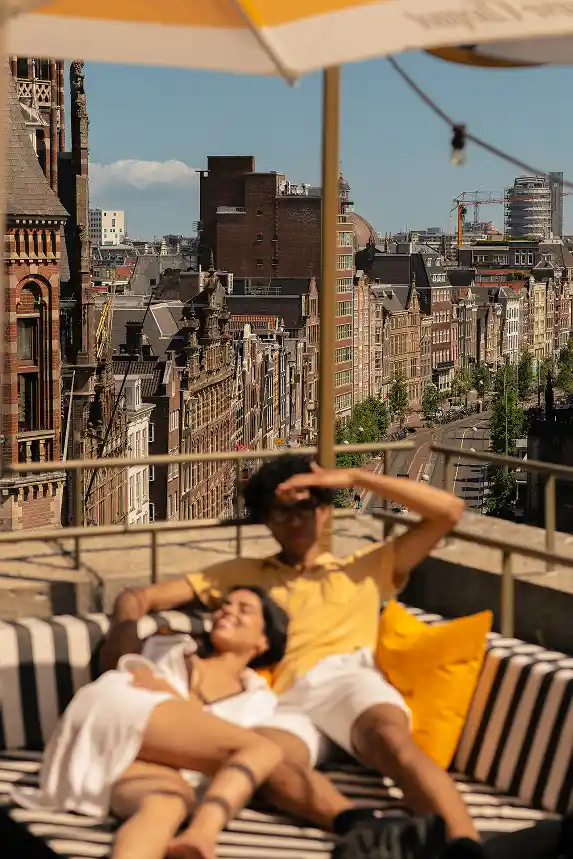 W Amsterdam — rooftop lounge