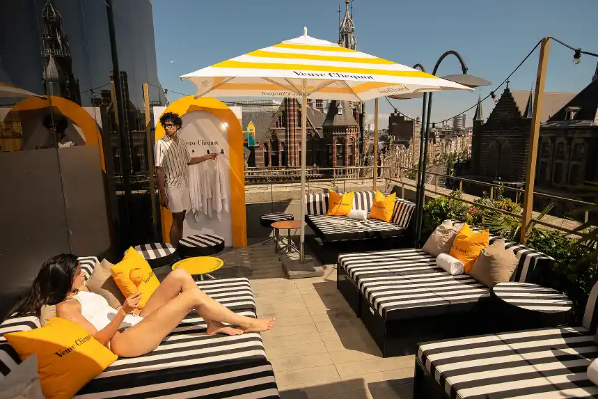 W Amsterdam — rooftop hangout