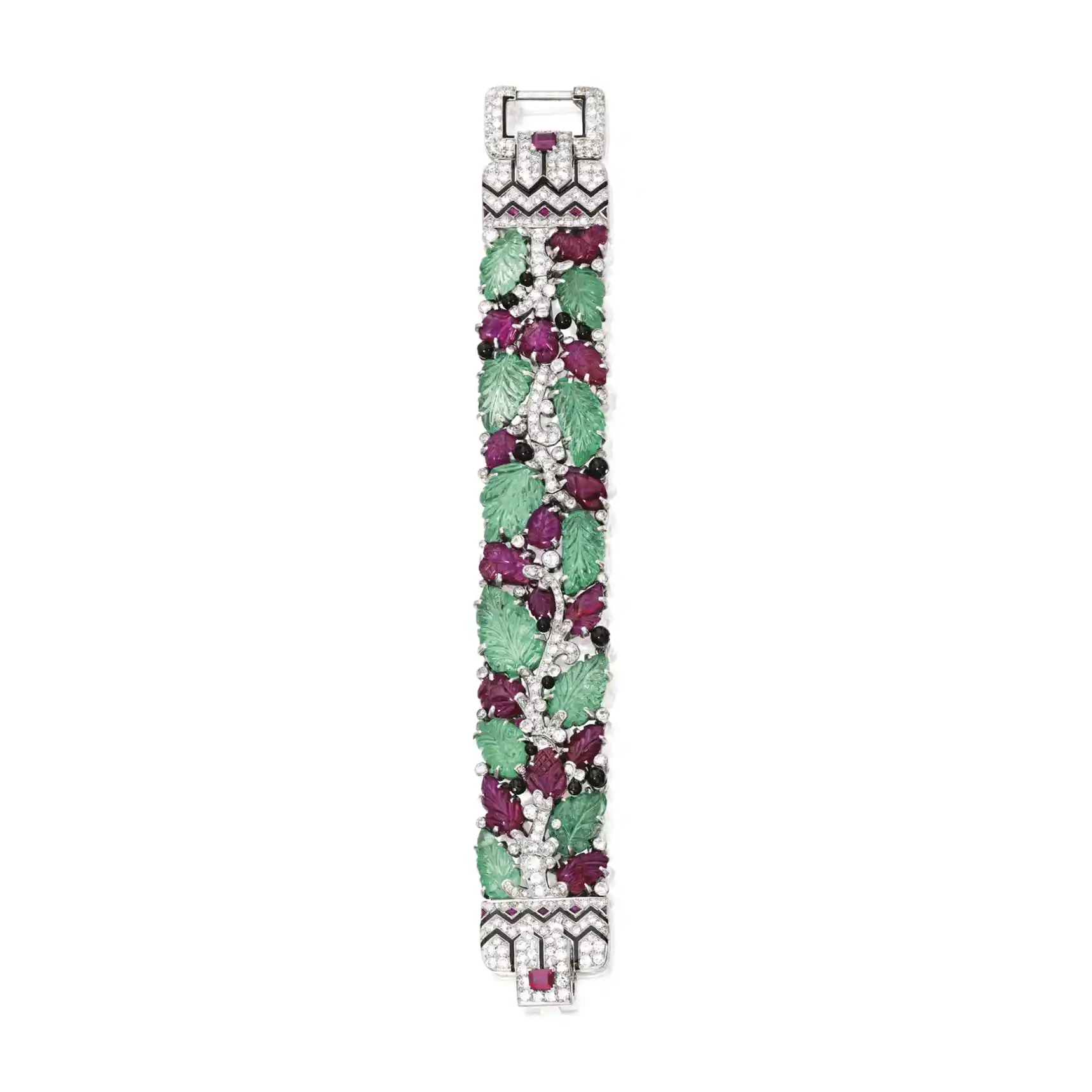 Cartier Tutti Frutti bracelet — sold at Sotheby's auction 2014