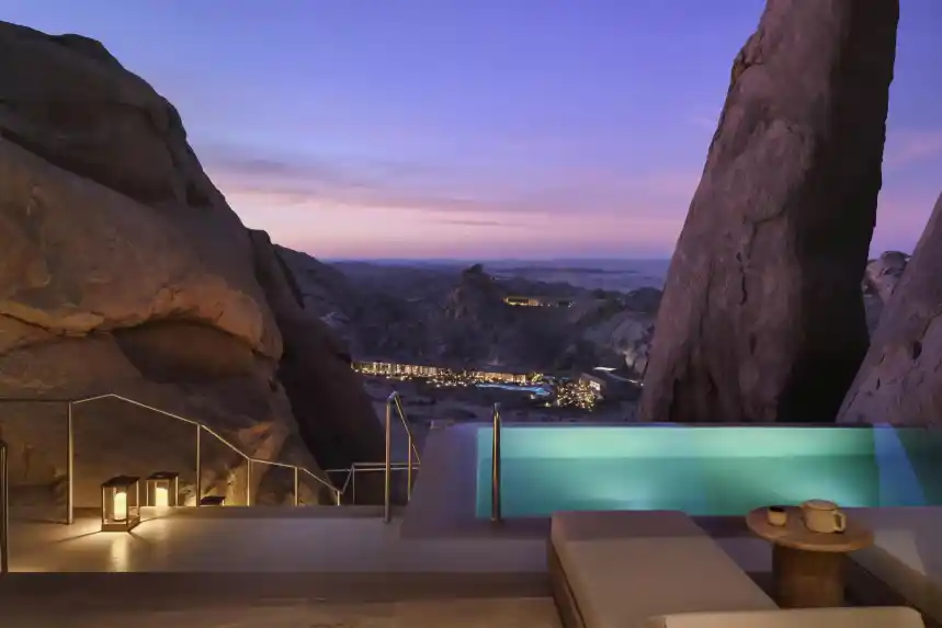 Desert Rock — villa interior