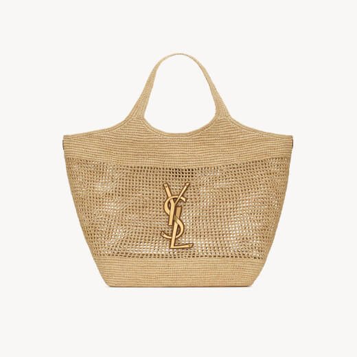 Saint Laurent Icare Bag in raffia