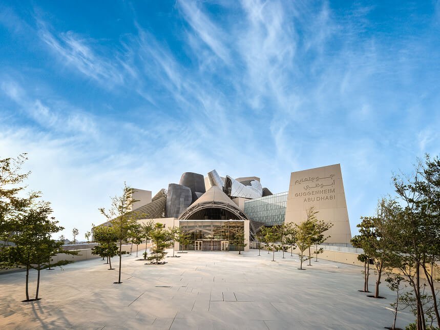 Guggenheim Abu Dhabi, designed by Frank Gehry