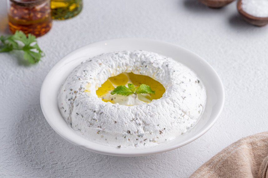 Olive oil in the morning table