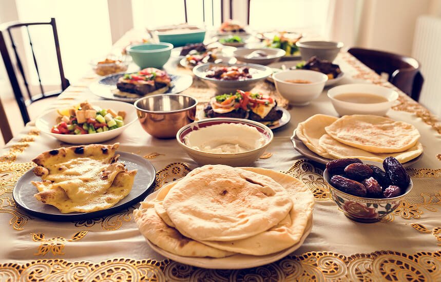 Table of Emirati cuisine