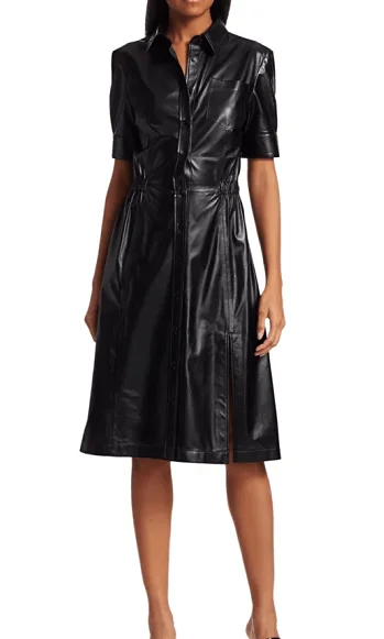 altuzarra leather dress