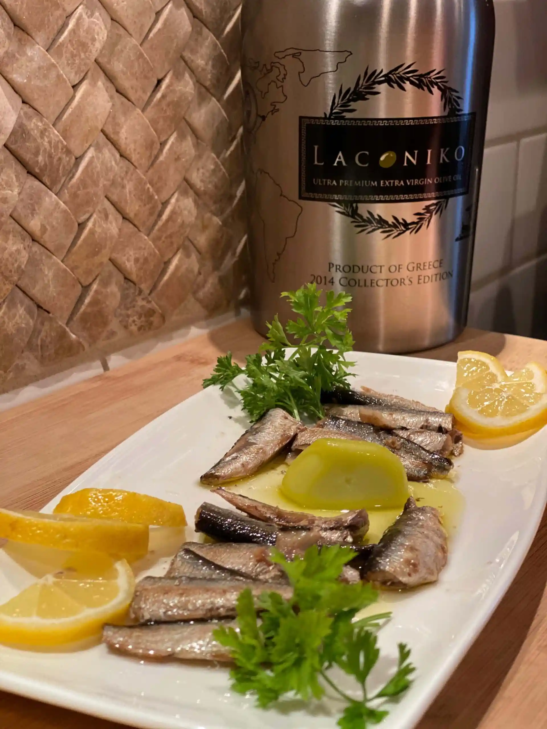 Sardines with our Award winning olive oil