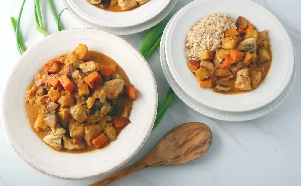 Sweet Potato Chicken Curry- ALO Magazine