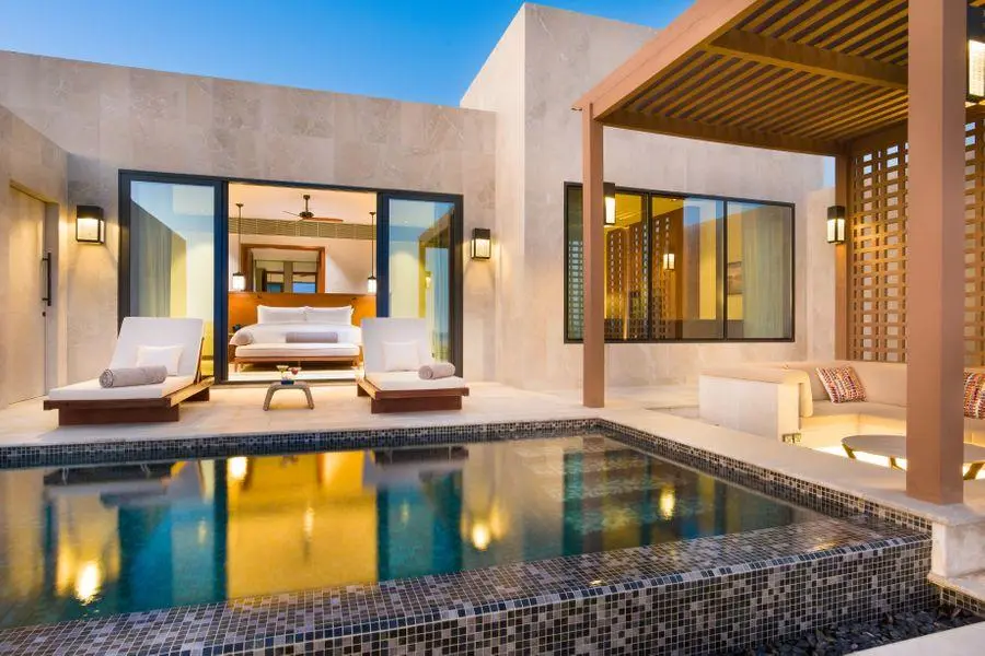 SLLAL_P025_Pool_Villa_Night