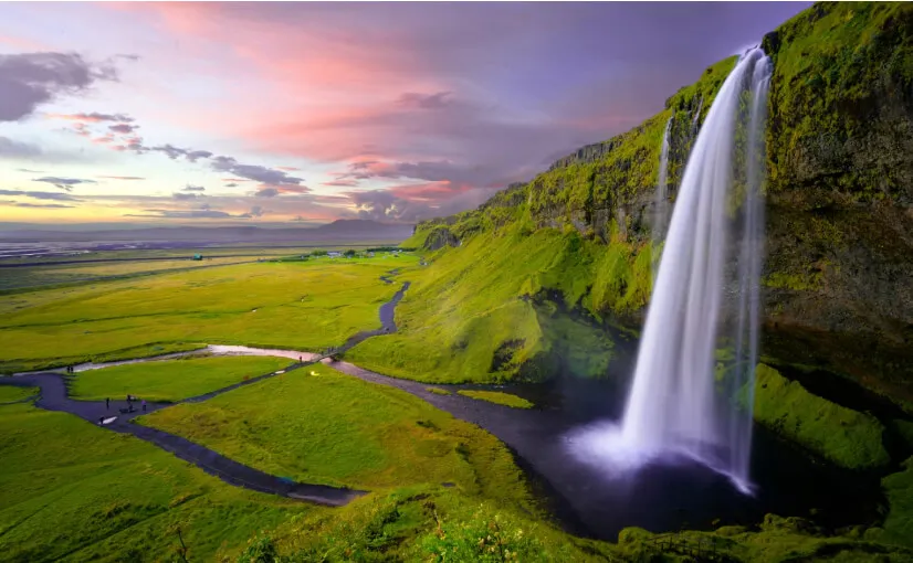 Seljalandsfoss Waterfall, Iceland (2) The elegant Autumn by Ludovica Mascheroni
