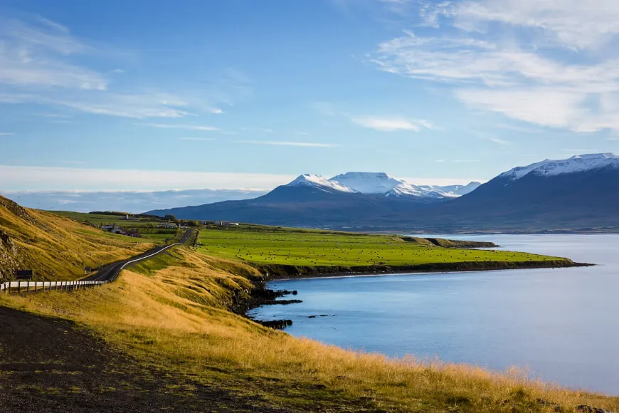 main highway circling Iceland’s (2) The elegant Autumn by Ludovica Mascheroni