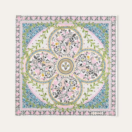Louis Vuitton Summer Garden Square scarf