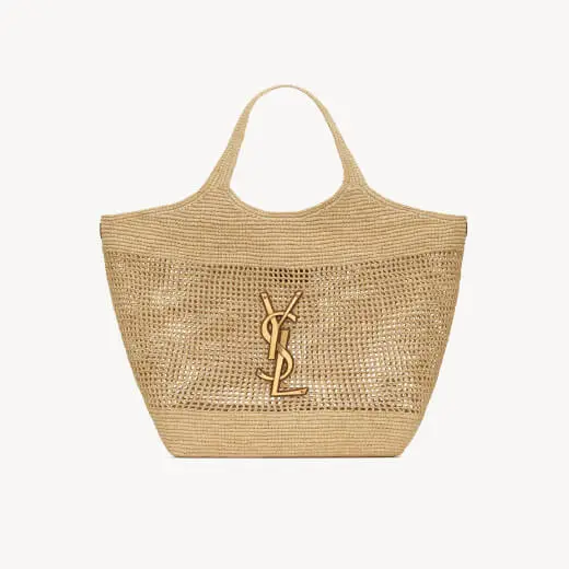 Saint Laurent Icare Bag in raffia